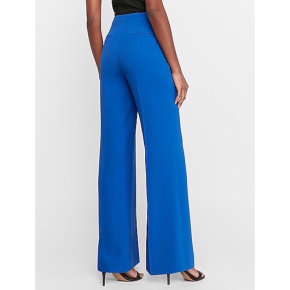 NWT Express High Waisted Wide Leg Trousers, 2 Tall - Picture 2 of 8